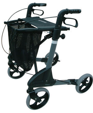 A wheeled walker helps get about when in Costa Blanca - Benidrom Area